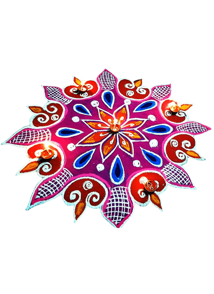 Charming Beginner Rangoli