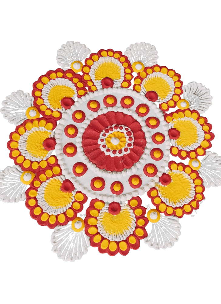Appealing Detailed Rangoli