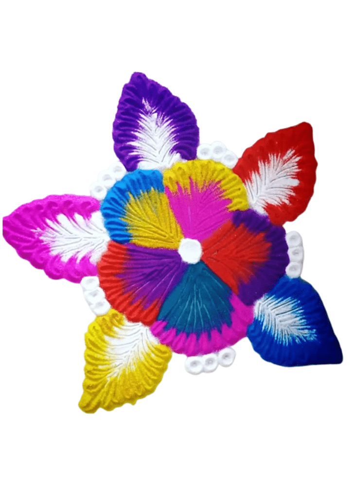 Bewitching Detailed Rangoli