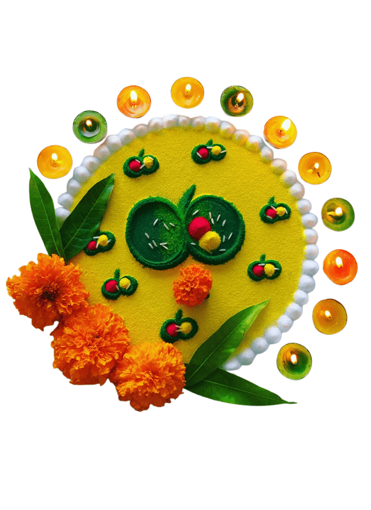 Detailed Rangoli