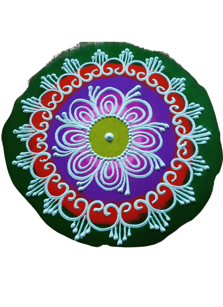 Good Looking Detailed Rangoli