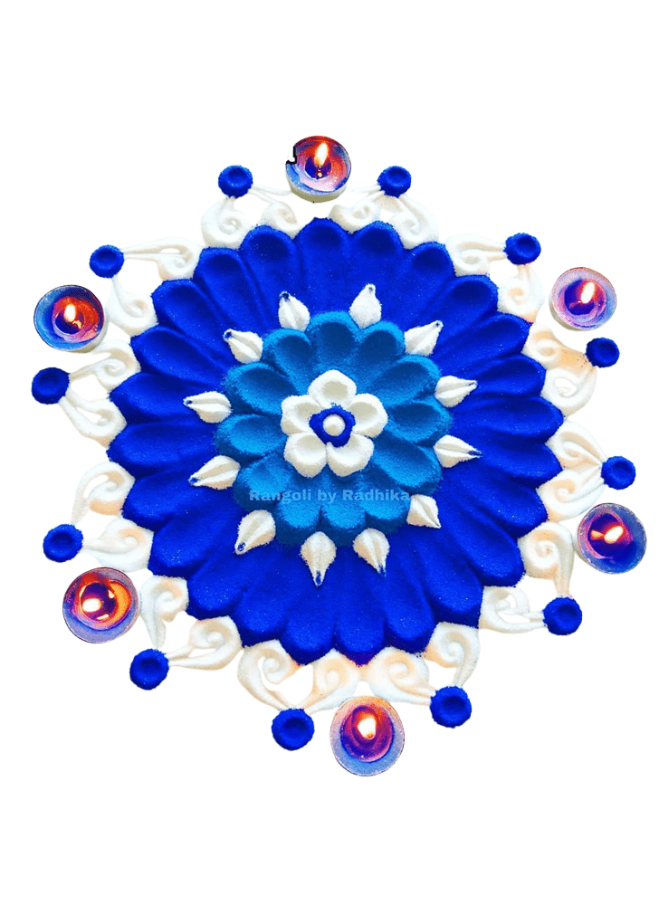 Mesmeric Detailed Rangoli