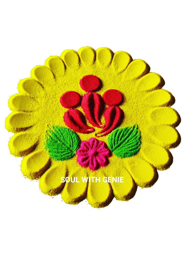 Pleasing Detailed Rangoli