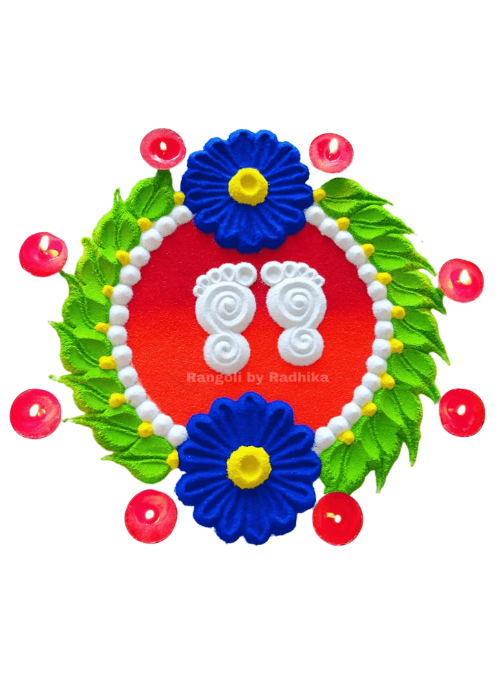 Slightly Detailed Rangoli