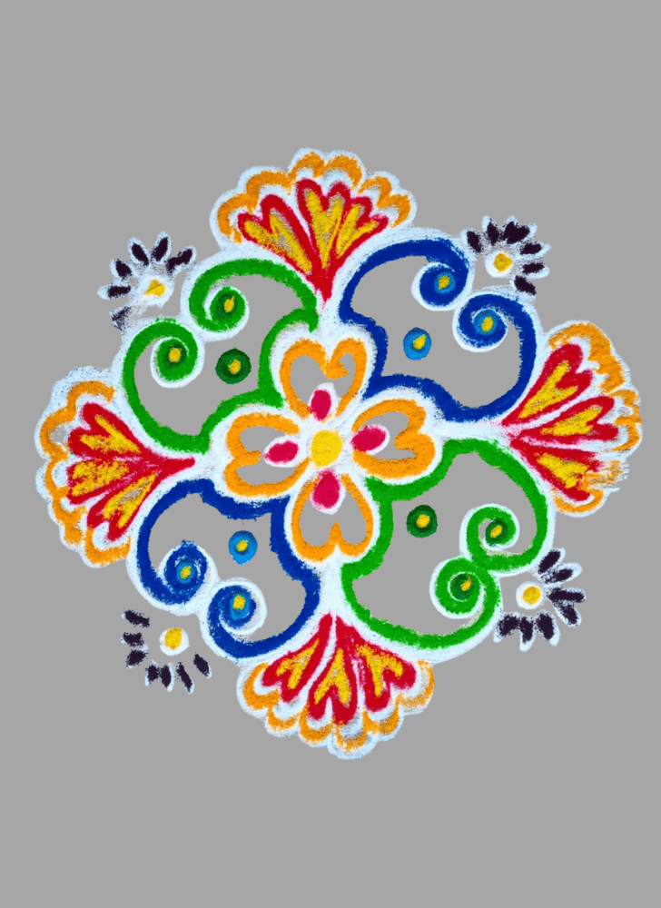 Captivating Theme Rangoli