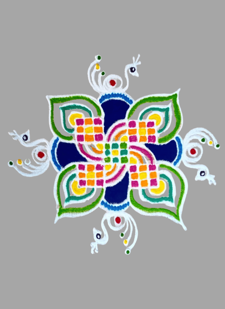Charming Theme Rangoli
