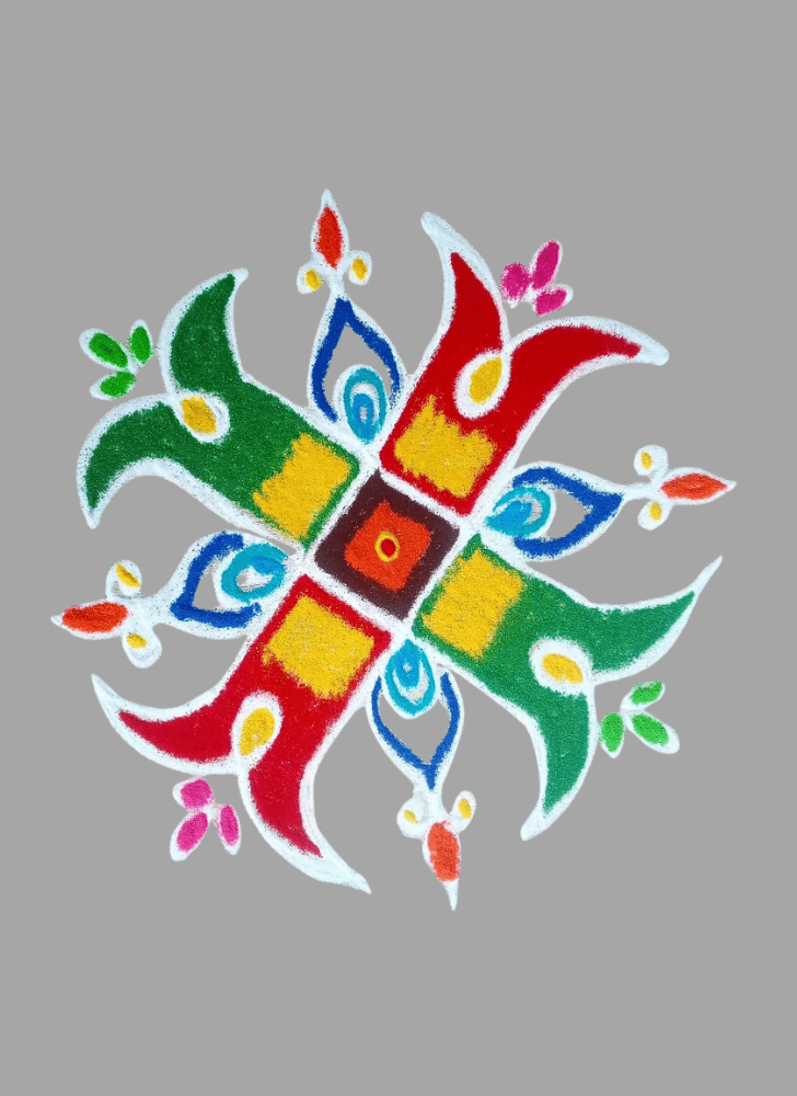 Comely Theme Rangoli
