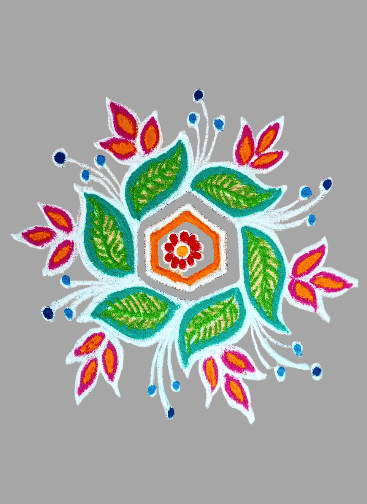 Hard Theme Rangoli