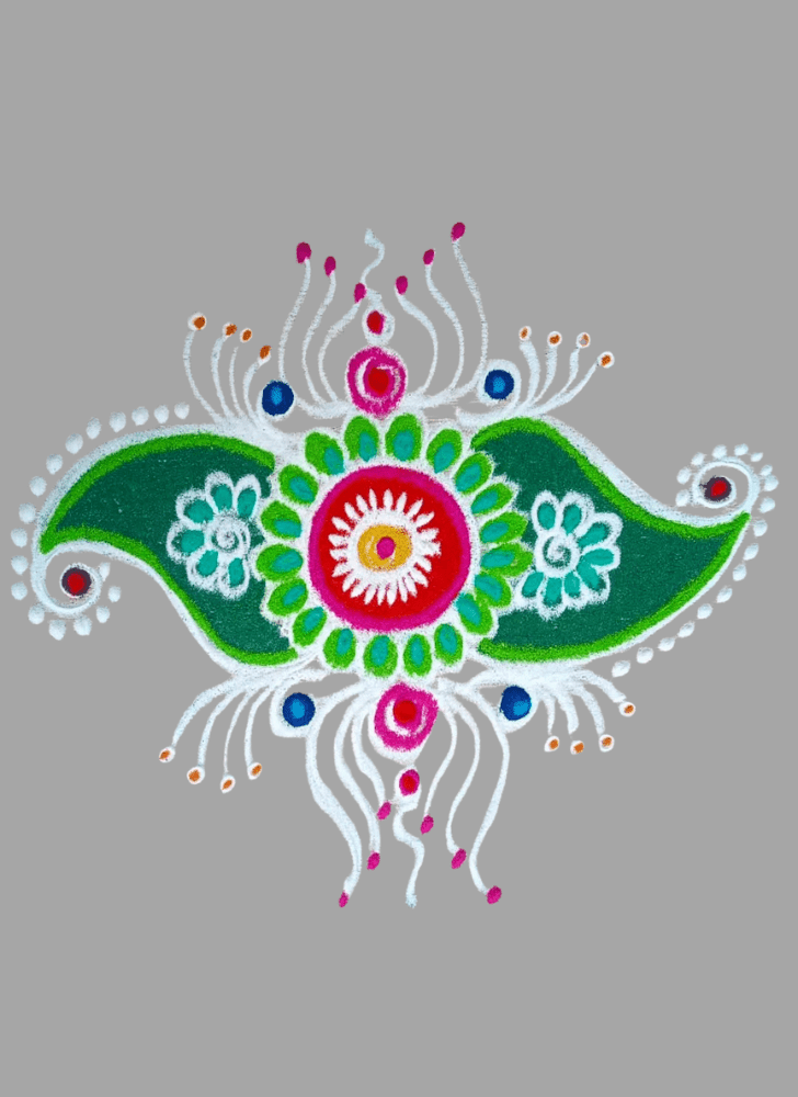 Magnificent Theme Rangoli