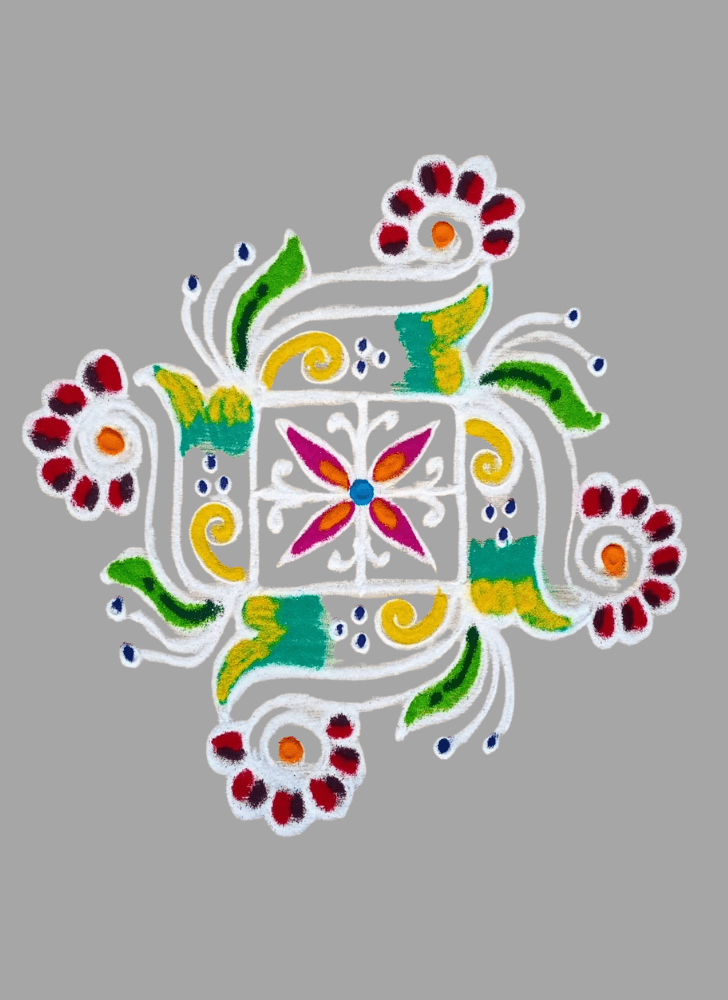 Splendid Theme Rangoli