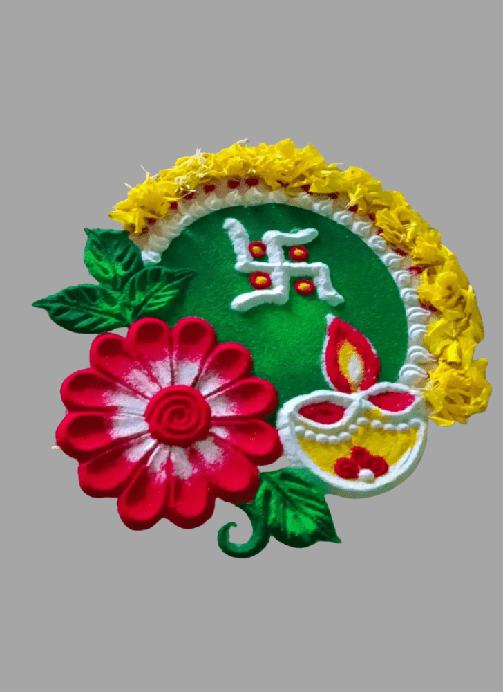 Beauteous Tribal Rangoli
