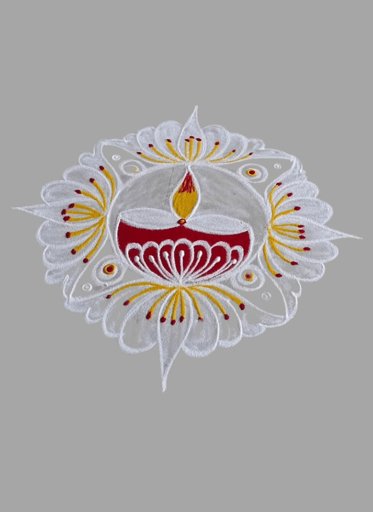 Dazzling Tribal Rangoli