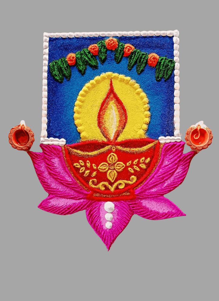 Fetching Tribal Rangoli