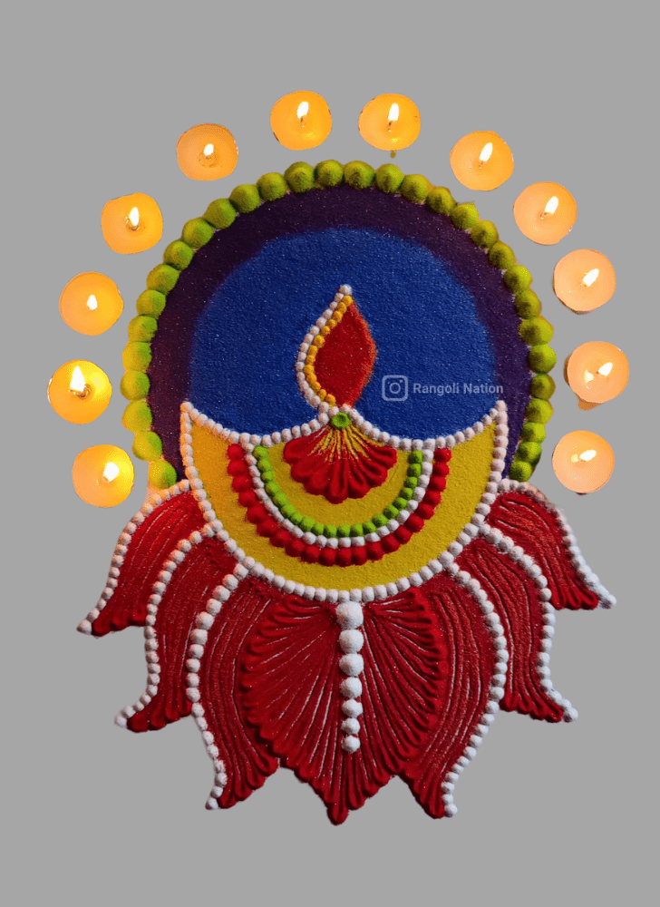 Fine Tribal Rangoli