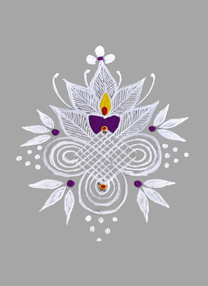 Grand Tribal Rangoli