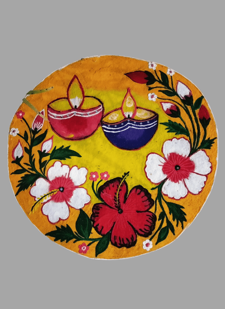 Inviting Tribal Rangoli