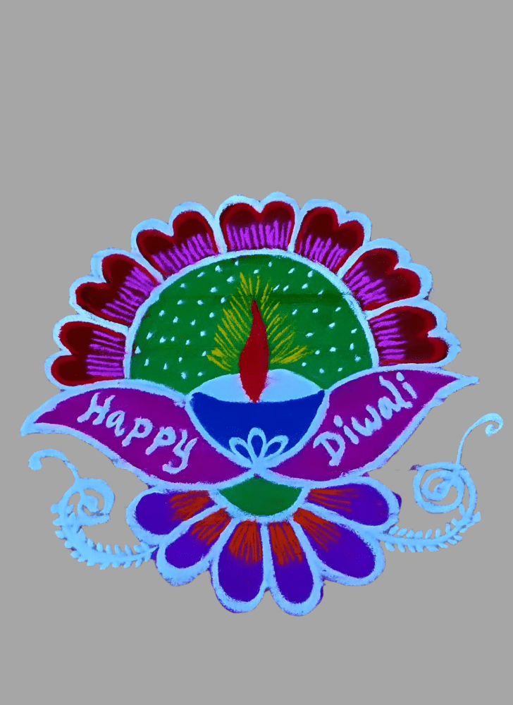 Nice Tribal Rangoli