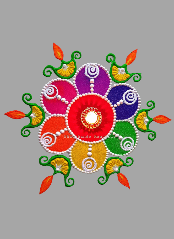 Refined Tribal Rangoli