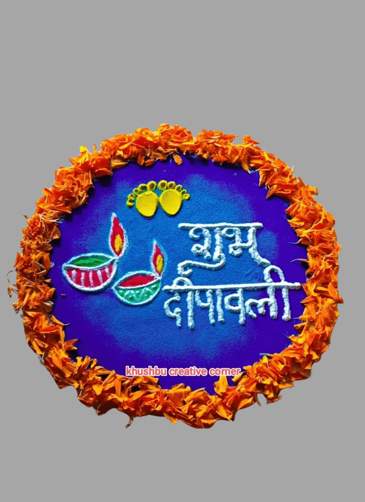 Resplendent Tribal Rangoli