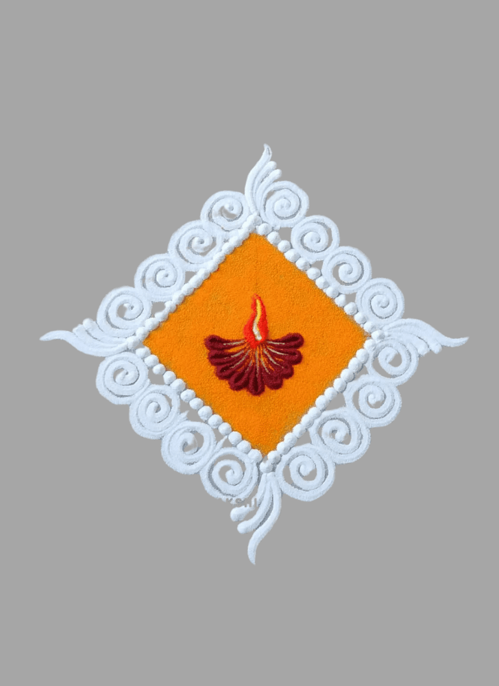 Superb Tribal Rangoli
