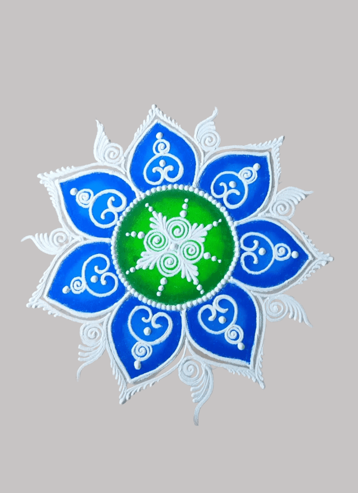 Delicate Wellness Rangoli