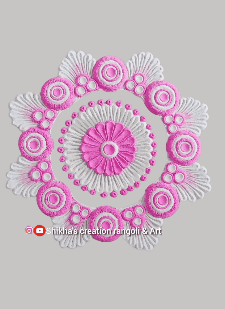 Elegant Wellness Rangoli