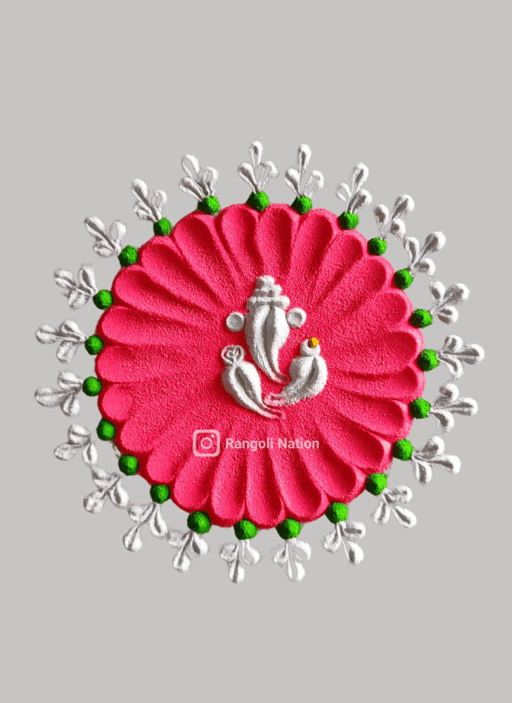 Enticing Wellness Rangoli
