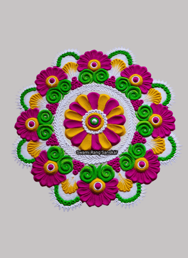 Excellent Wellness Rangoli