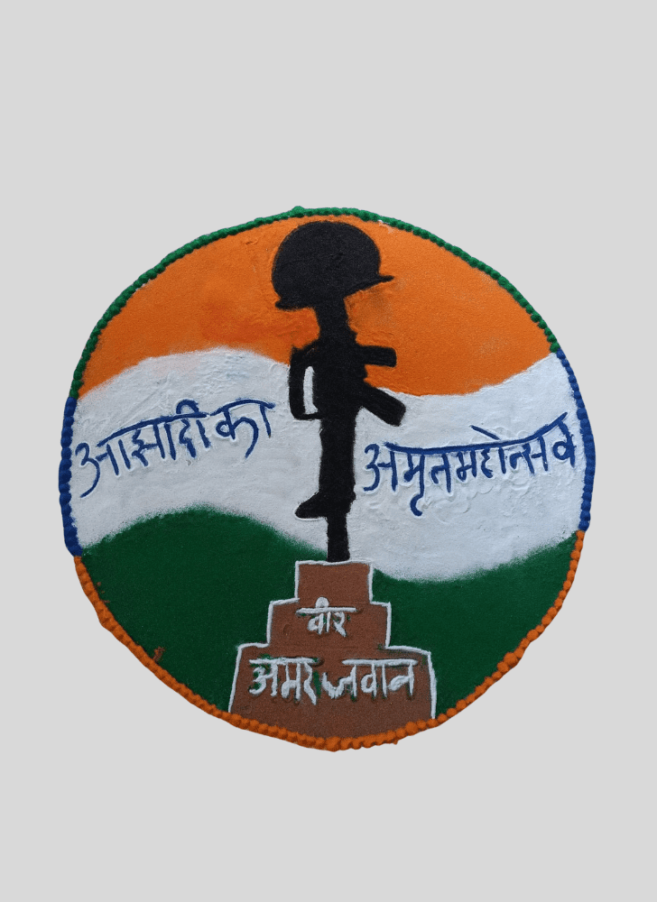 15 August Rangoli