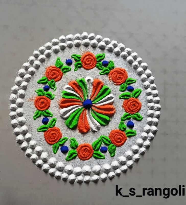 Fine 26 January Rangoli