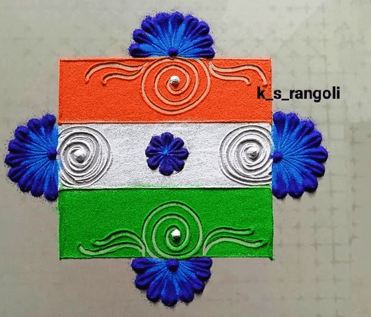 Good Looking 26 January Rangoli