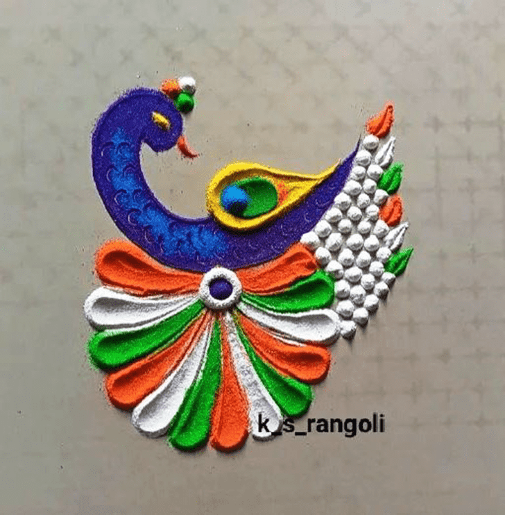 Gorgeous 26 January Rangoli