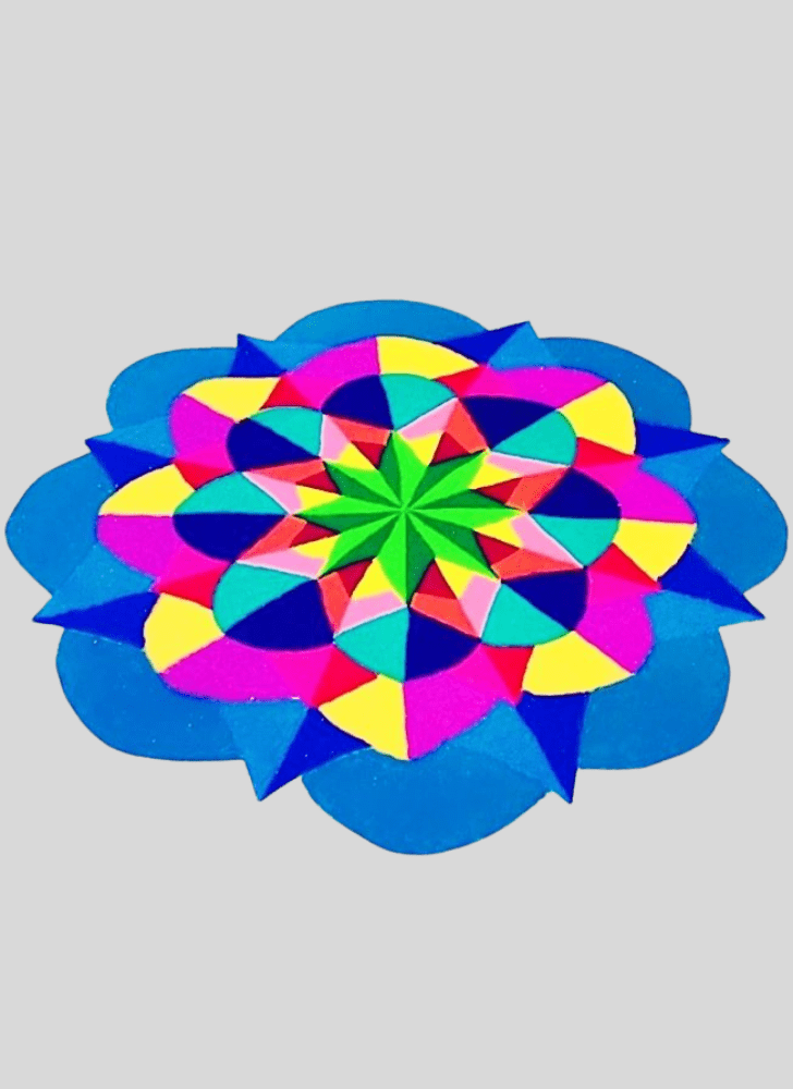 Gorgeous 3D Rangoli