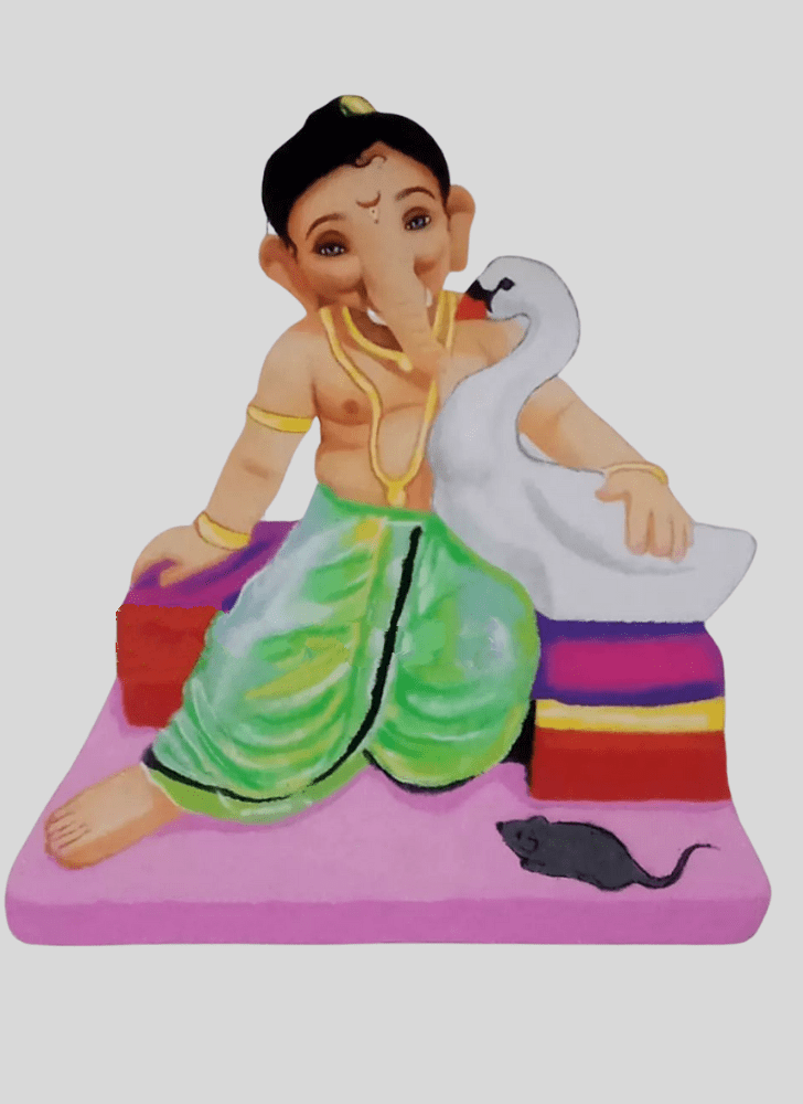 Lovely 3D Rangoli Design