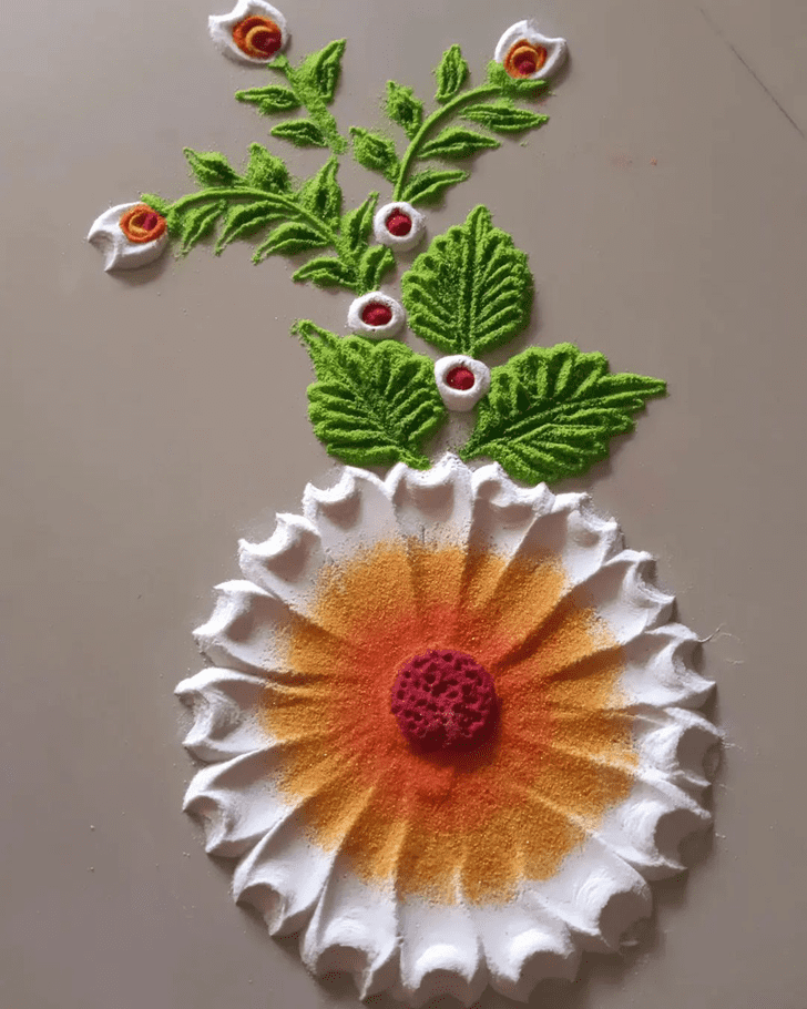 Comely Abstract Rangoli