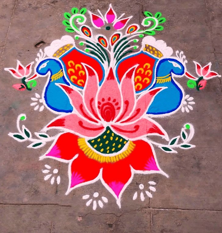 Exquisite Abstract Rangoli