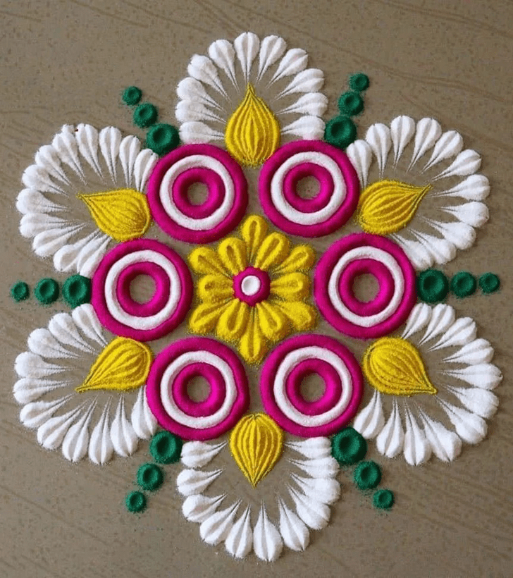 Magnificent Abstract Rangoli