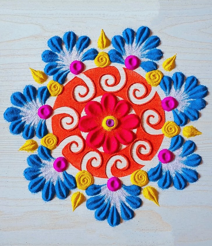 Refined Abstract Rangoli