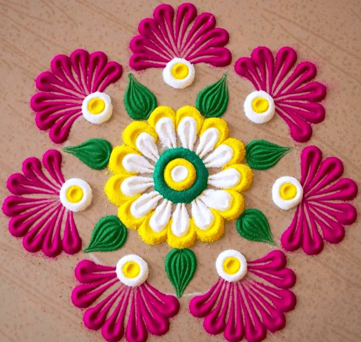 Superb Abstract Rangoli