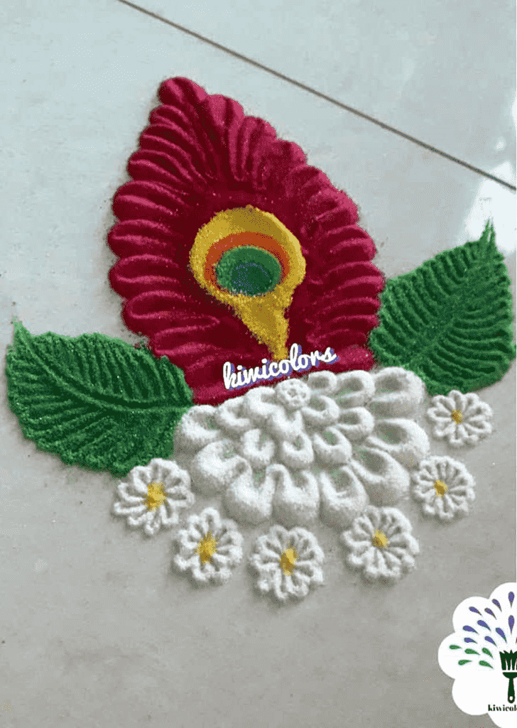 Adorable Rangoli Design