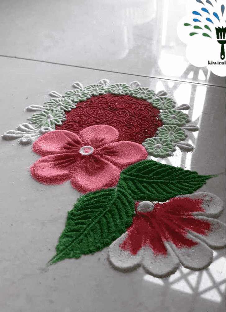 Appealing Adorable Rangoli