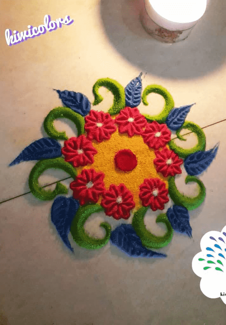 Beauteous Adorable Rangoli