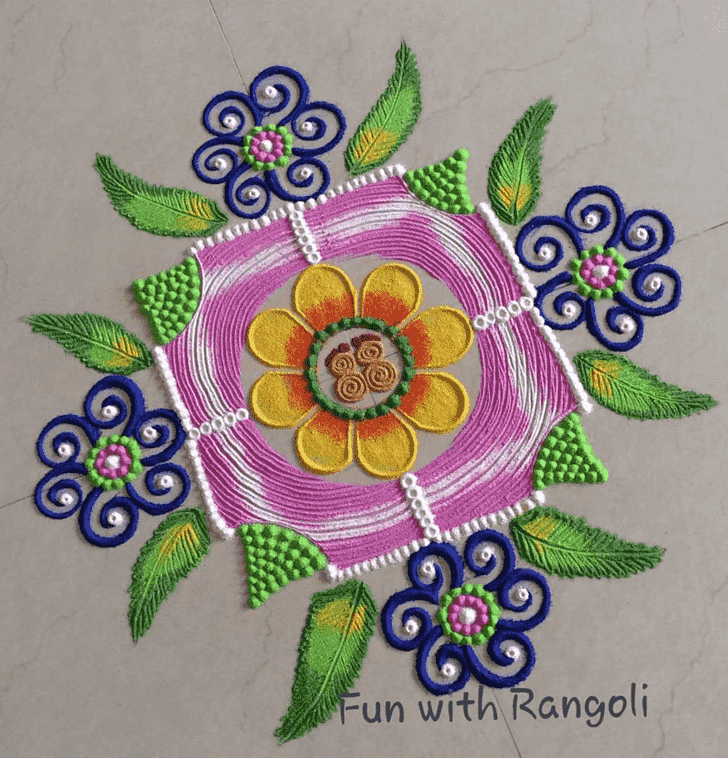 Exquisite Adorable Rangoli