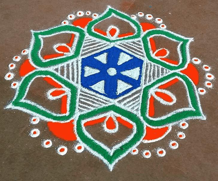 Grand Adorable Rangoli