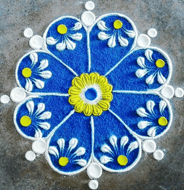 Marvelous Adorable Rangoli