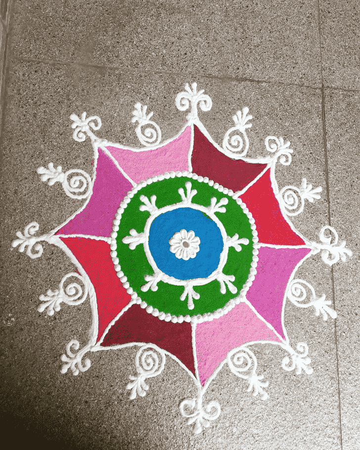 Pretty Adorable Rangoli