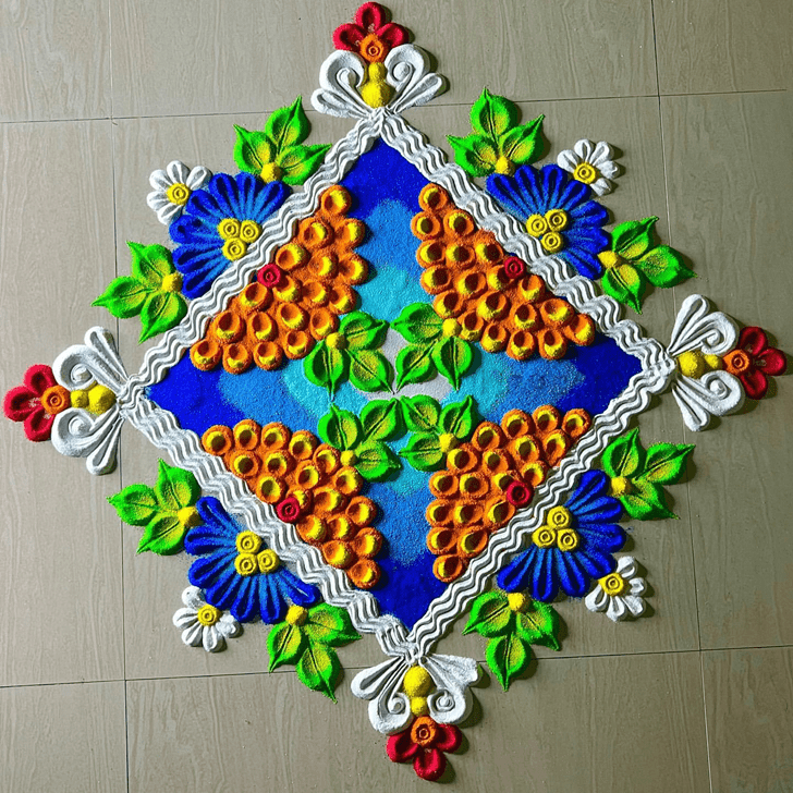 Charming Advanced Rangoli