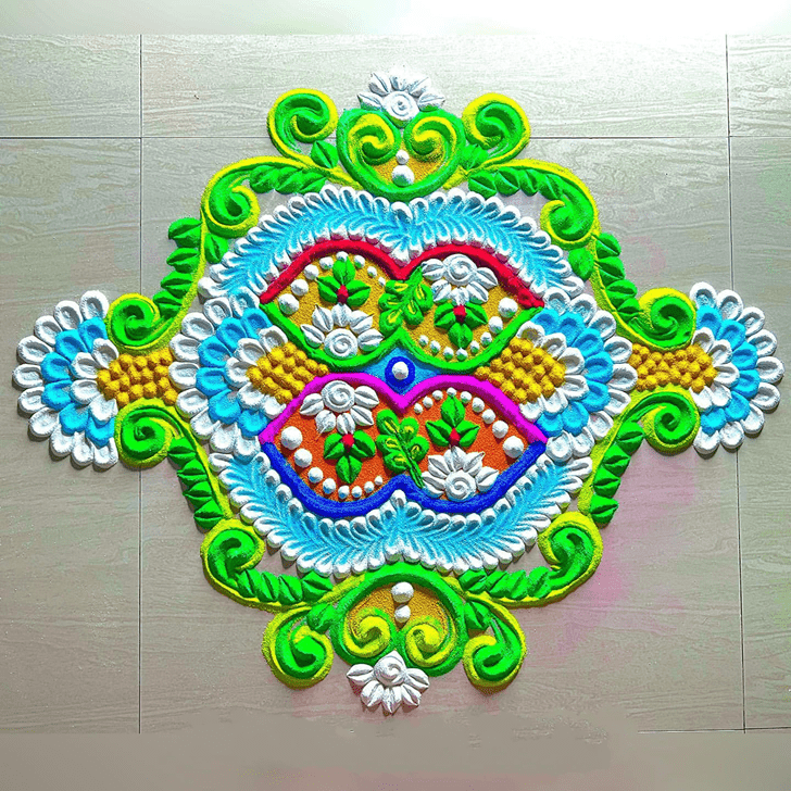 Dazzling Advanced Rangoli