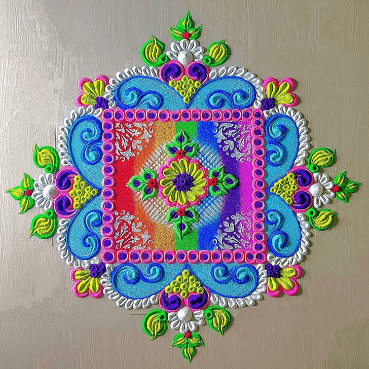 Advanced Rangoli