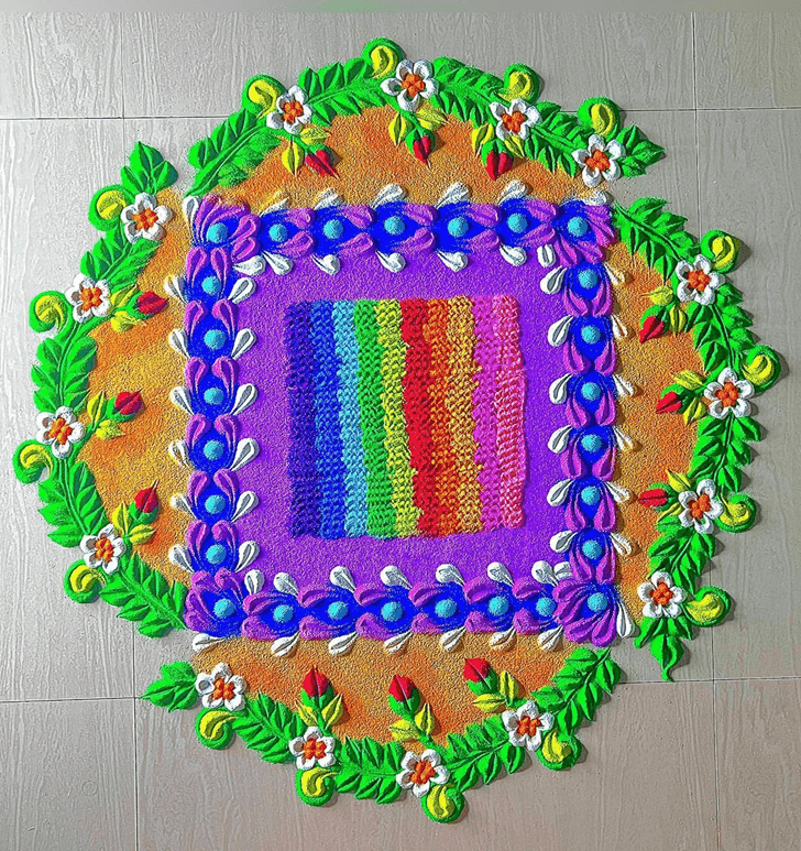 Elegant Advanced Rangoli